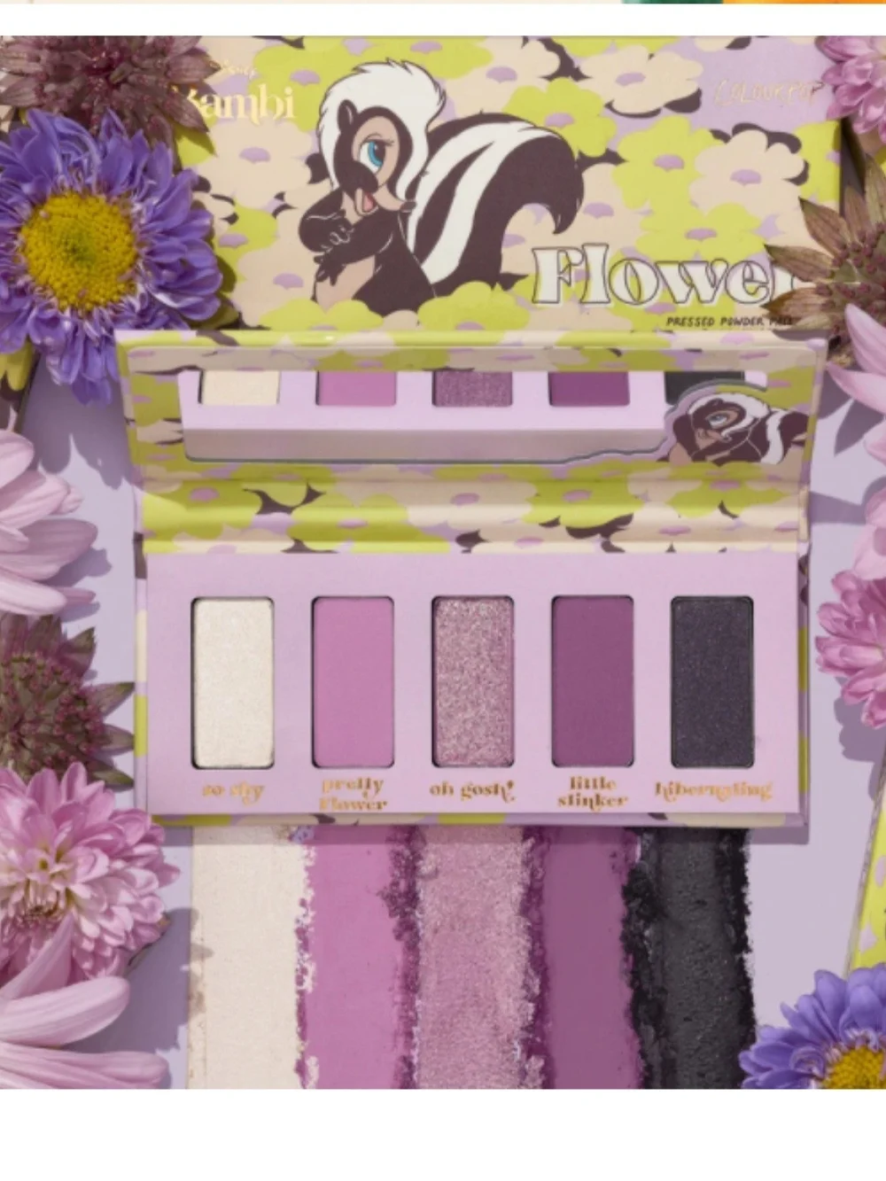 BNIB *RARE* ColourPop x Disney Bambi Palettes + Meadow Eyeliner Set